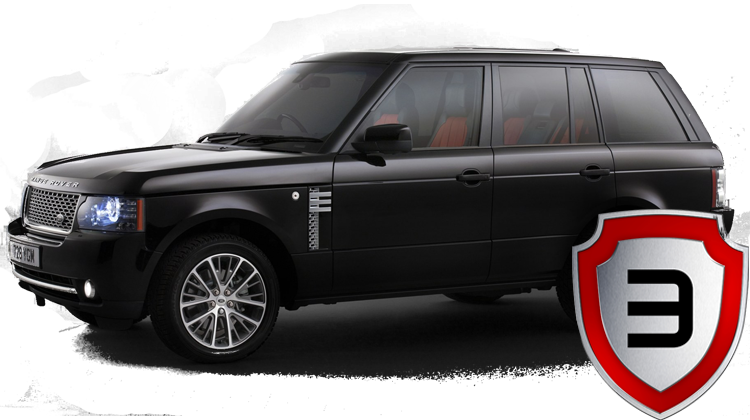 Armored Range Rover