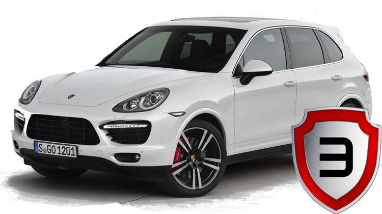 Armored Porsche Cayenne